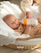 Baboo Anti-colic Feeding Bottle antikoliková láhev Blue Haze 3 m+ 1 ks