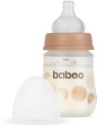 Baboo Anti-colic Feeding Bottle antikoliková láhev pro děti od narození Au Naturale 0 m+ 1 ks