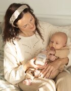 Baboo Anti-colic Feeding Bottle antikoliková láhev pro děti od narození Au Naturale 0 m+ 1 ks
