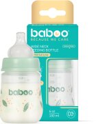 Baboo Anti-colic Feeding Bottle antikoliková láhev pro děti od narození Peachy Keen 0 m+ 1 ks