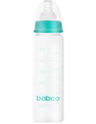 Baboo Anti-Colic Glass Bottle antikoliková skleněná láhev 3m+ 240 ml