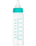 Baboo Anti-Colic Glass Bottle antikoliková skleněná láhev 3m+ 240 ml