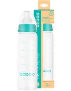 Baboo Anti-Colic Glass Bottle antikoliková skleněná láhev 3m+ 240 ml