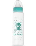 Baboo Anti-colic Glass Feeding Bottle Narrow Neck skleněná kojenecká láhev 3m+ 1 ks