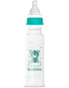 Baboo Anti-colic Glass Feeding Bottle Narrow Neck skleněná kojenecká láhev 3m+ 1 ks
