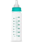 Baboo Anti-colic Glass Feeding Bottle Narrow Neck skleněná kojenecká láhev 3m+ 1 ks