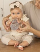 Baboo Cup with Silicone Spout hrnek s držadly Au Naturale 6m+ 1 ks