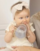 Baboo Cup with Silicone Spout hrnek s držadly Au Naturale 6m+ 1 ks
