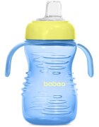 Baboo Cup with Silicone Spout hrnek se silikonovým pítkem Blue 6m+ 260 ml