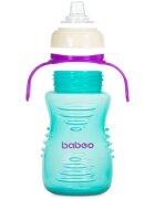 Baboo Cup with Silicone Spout hrnek se silikonovým pítkem Mint 6m+ 260 ml