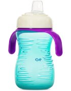 Baboo Cup with Silicone Spout hrnek se silikonovým pítkem Mint 6m+ 260 ml