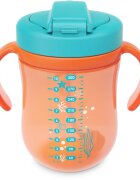Baboo Cup with Silicone Straw and Gravity Ball hrnek s brčkem Sea Life 9m+ 1 ks