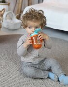 Baboo Cup with Silicone Straw and Gravity Ball hrnek s brčkem Sea Life 9m+ 1 ks