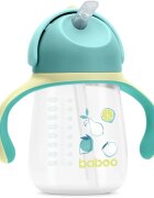 Baboo Cup with Silicone Straw hrnek s brčkem Lagoon Fiesta 9m+ 1 ks