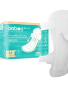 Baboo Postpartum Maternity Pads porodnické vložky jednorázové velikost M 10 ks