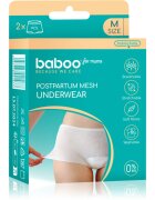 Baboo Postpartum Mesh Pants poporodní kalhotky velikost M 2 ks