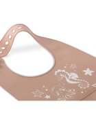 Baboo Silicone Bib bryndák Au Naturale 4m+ 1 ks