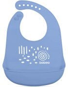 Baboo Silicone Bib bryndák Blue Haze 4m+ 1 ks