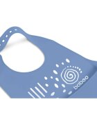 Baboo Silicone Bib bryndák Blue Haze 4m+ 1 ks
