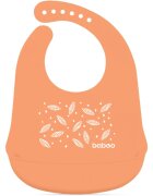 Baboo Silicone Bib bryndák Peachy Keen 4m+ 1 ks