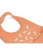 Baboo Silicone Bib bryndák Peachy Keen 4m+ 1 ks