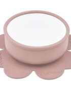 Baboo Silicone Bowl silikonová miska s přísavkou Au Naturale 6m+ 1 ks
