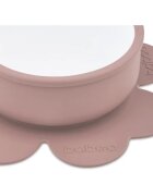 Baboo Silicone Bowl silikonová miska s přísavkou Au Naturale 6m+ 1 ks