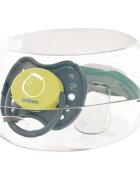 Baboo Soothers Silicone Orthodontic with Case dudlík Lagoon Fiesta 6-12 m 2 ks