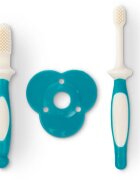Baboo Toothbrush Set sada zubní péče pro miminka 6-12 m 2 ks