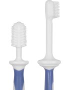 Baboo Toothbrush Set sada zubní péče pro miminka Blue Haze 6m+ 3 ks