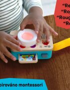 Baby Einstein Hape Learning Lens Toy Camera aktivity hračka 6m+ 1 ks