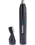 BaByliss For Men E652E zastřihovač chloupků v nose a uších + nástavec pro zastřižení obočí 1 ks