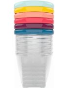 Babymoov Bowls Multicolor miska s víčkem 6x250 ml