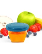 Babymoov Bowls Multicolor miska s víčkem Color 6x180 ml