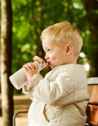 Babymoov Little Explorer termoska pro děti Ivory 12m+ 350 ml