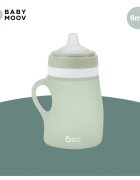 Babymoov Silicone Bottle Green dětská láhev 150 ml