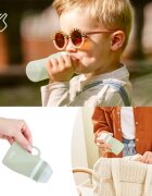 Babymoov Silicone Bottle Green dětská láhev 150 ml