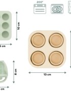Babymoov Silicone Containers & Feeder Set sada silikonových multi-dávkovačů na jídlo