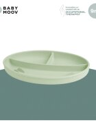 Babymoov Silicone Plate Green dělený talíř 1 ks