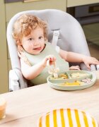 Babymoov Silicone Plate Green dělený talíř 1 ks
