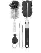 BabyOno Brush Set kartáč na čištění láhví a saviček Grey 1 ks