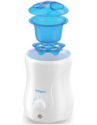 BabyOno Get Ready Bottle Warmer and Steriliser 2 in 1 multifunkční ohřívač kojeneckých lahví Natural Nursing
