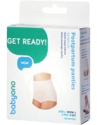 BabyOno Get Ready Multiple-use Mesh Panties poporodní kalhotky velikost L 2 ks