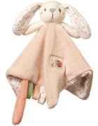 BabyOno Have Fun Baby Bunny usínáček s chrastítkem 1 ks
