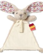 BabyOno Have Fun Cuddly Toy with a Dummy Holder plyšová hračka s klipem Rabbit Milly 0 m+ 1 ks