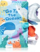 BabyOno Have Fun Go to the ocean kontrastní edukativní knížka 1 ks