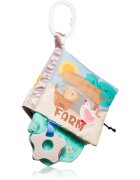 BabyOno Have Fun Sensory Book kontrastní edukativní knížka s kousátkem Farm 1 ks