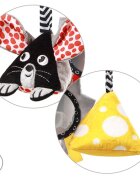 BabyOno Mouse kontrastní závěsná hračka 0m+ 1 ks