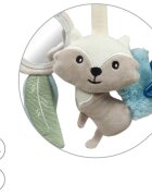 BabyOno Raccoon kontrastní závěsná hračka 0m+ 1 ks