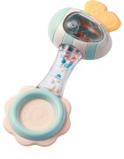 BabyOno Rattle With Teether 3m+ kousátko s chrastítkem Bee 1 ks